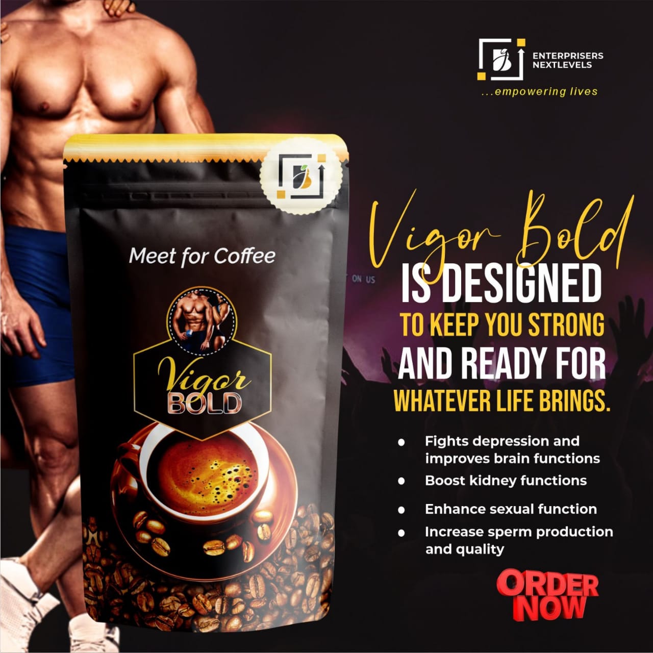 VigorBOLD Coffee Premium Herbal Blend