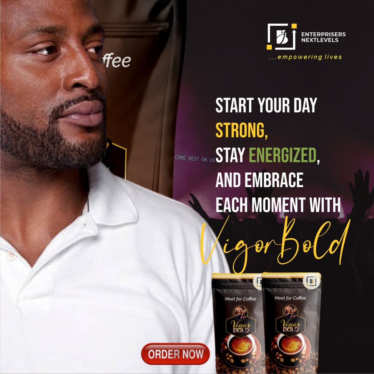 VigorBOLD Coffee Box and Sachets